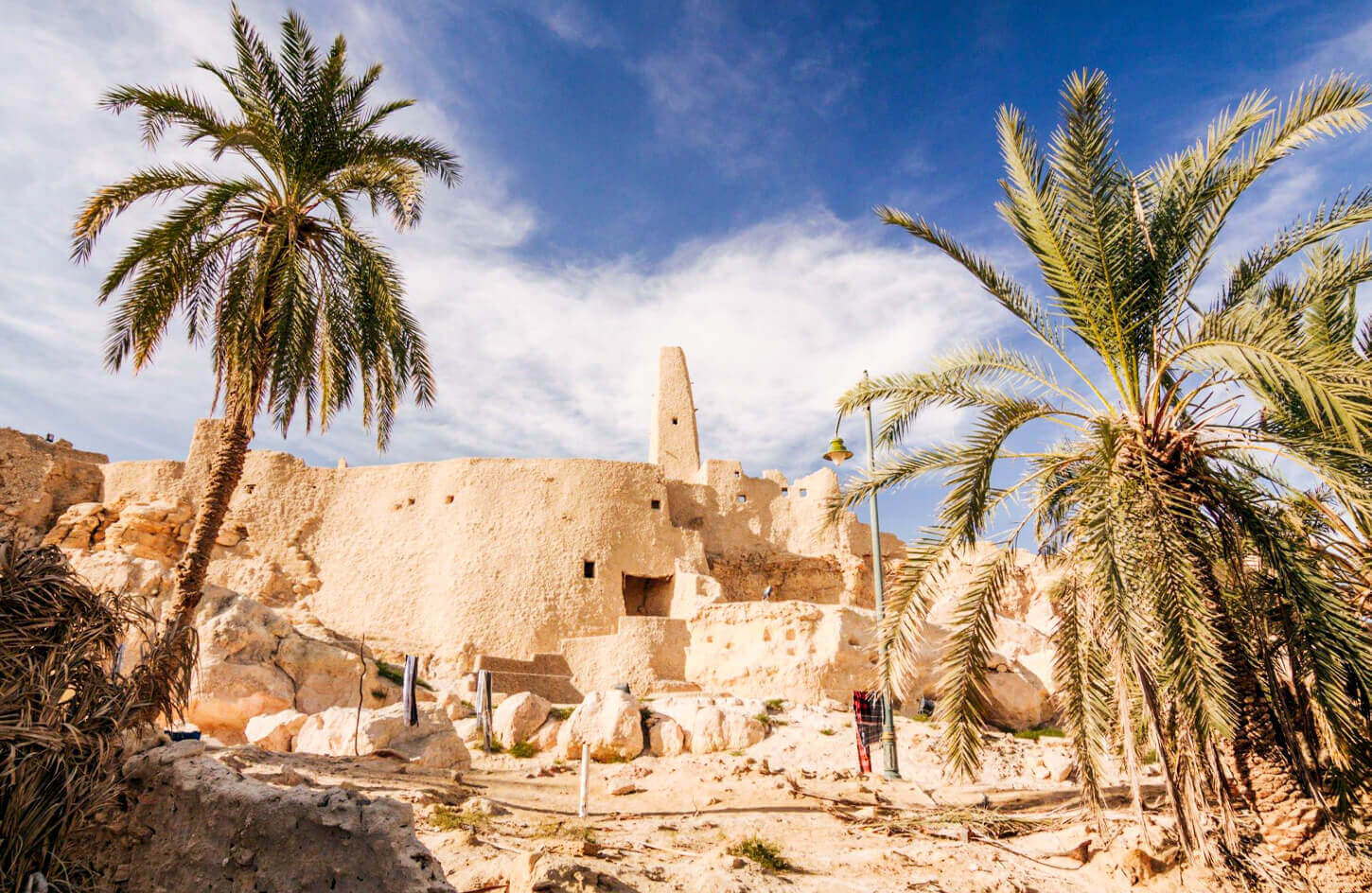 One of the buildings in Siwa