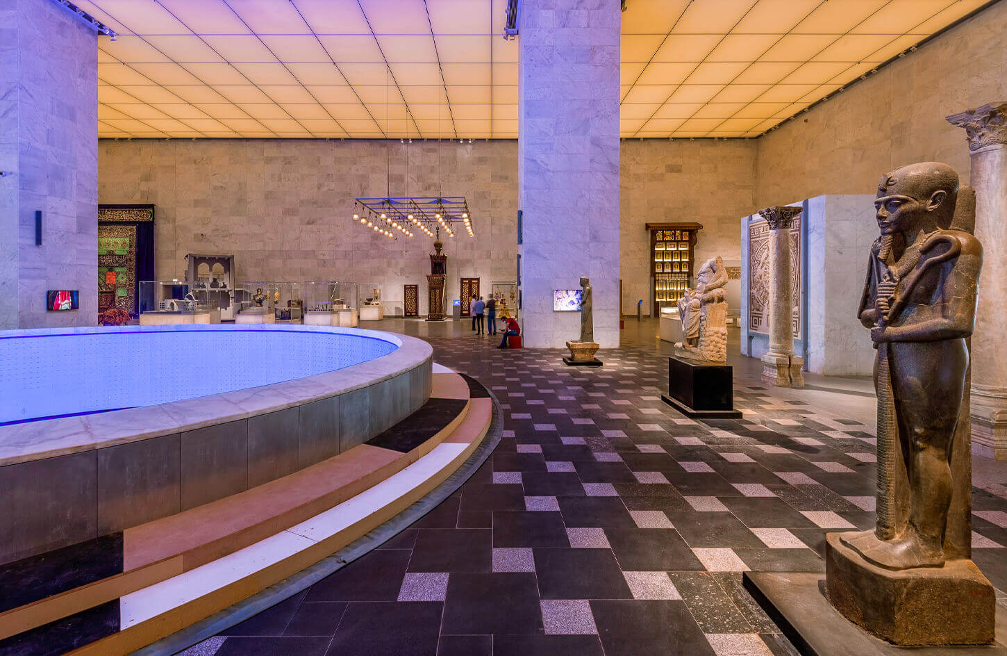 The main hall of the Museum of Civilization
