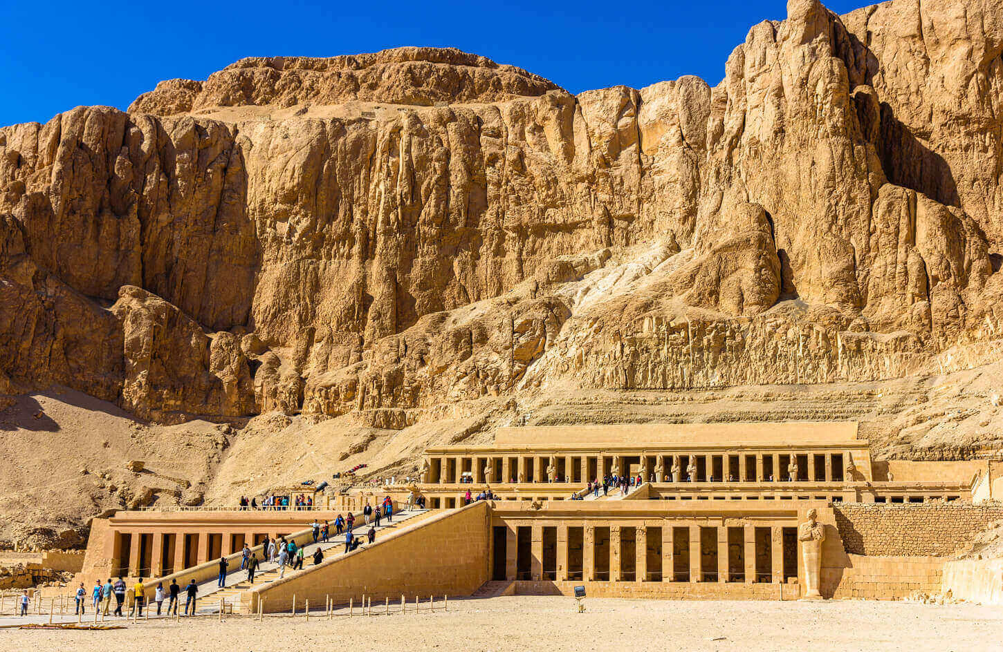 The terraces of Hatshepsut Temple