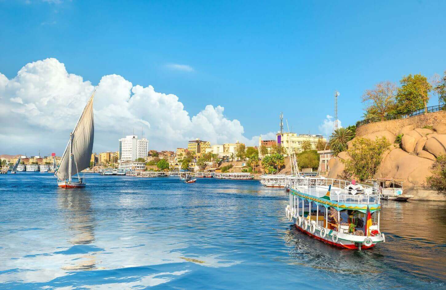 The city of aswan