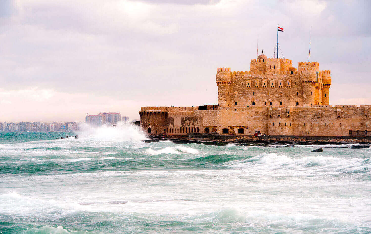 Citadel of qaitbay in alexandria