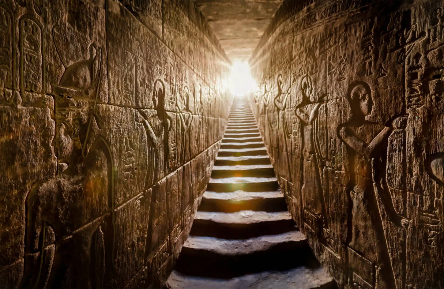From inside the Abydos Temple