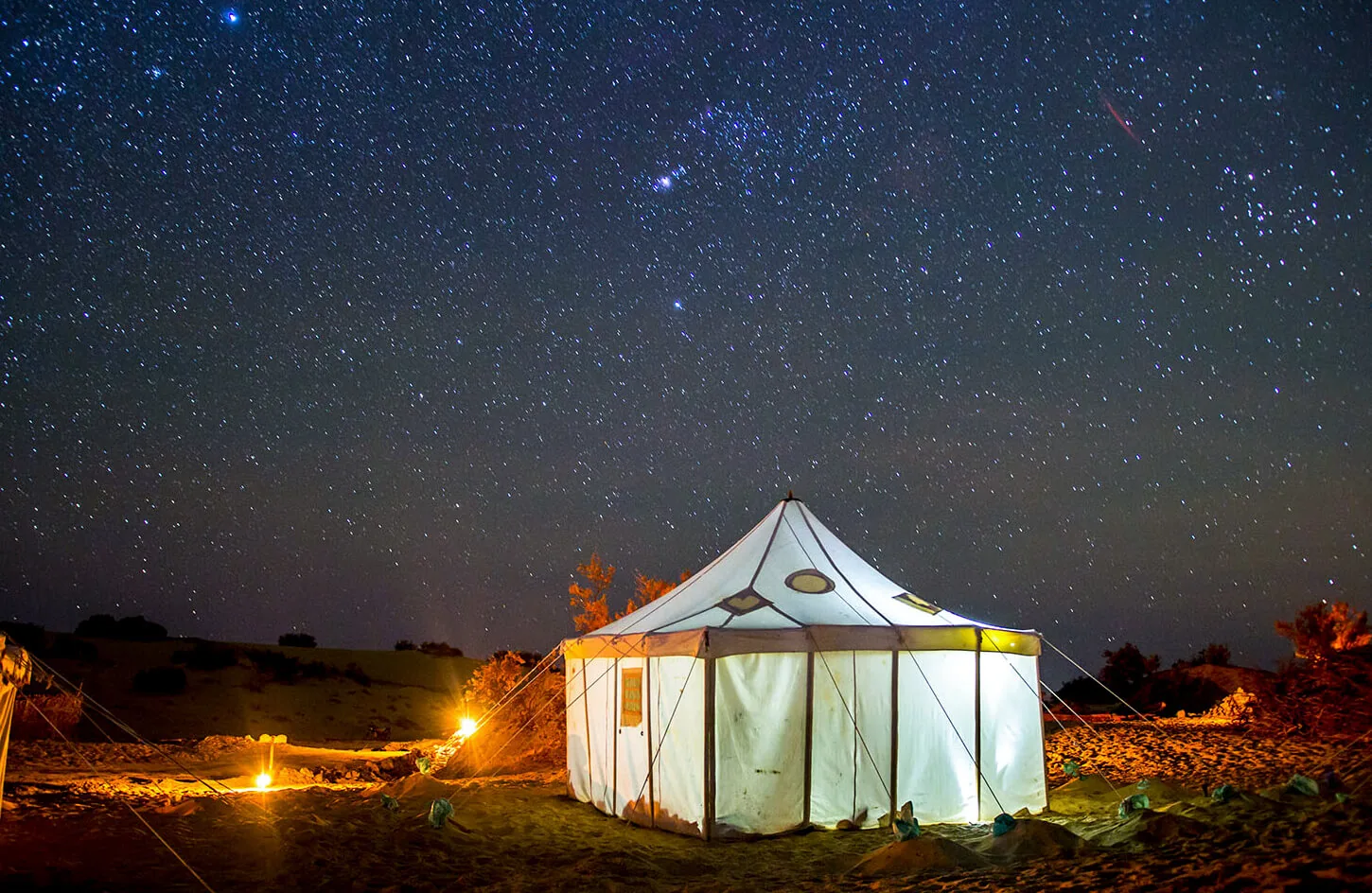 From one of the camping trips in Siwa