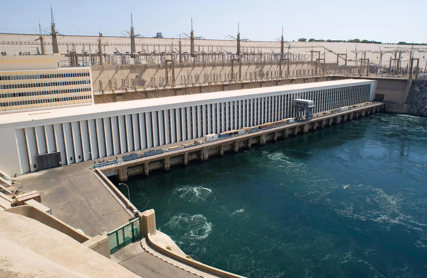 The High Dam in Aswan