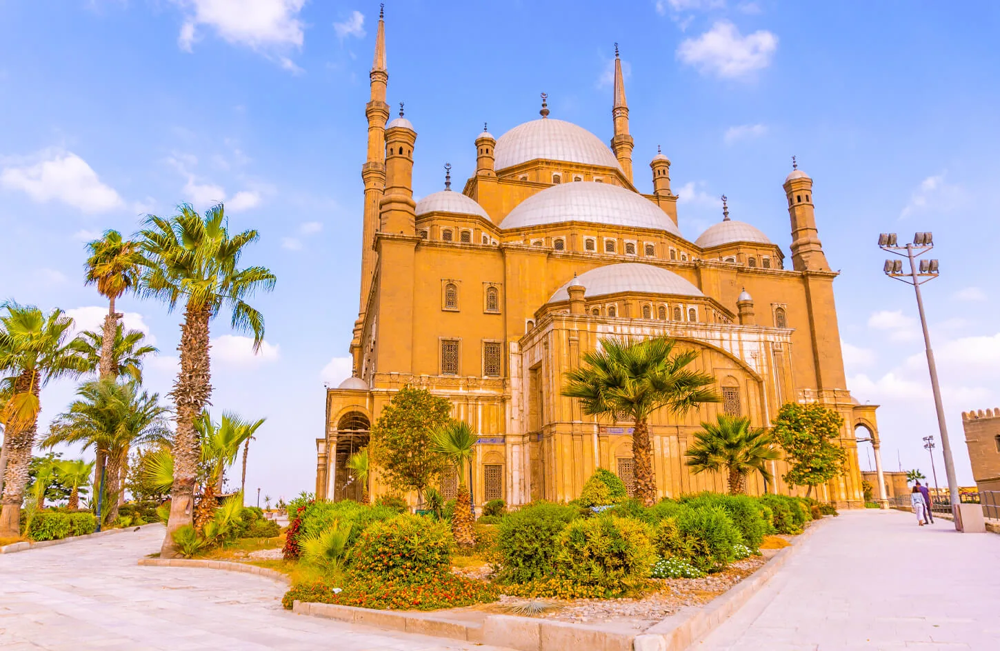 The magnificent Muhammad Ali Mosque in Saladin Citadel