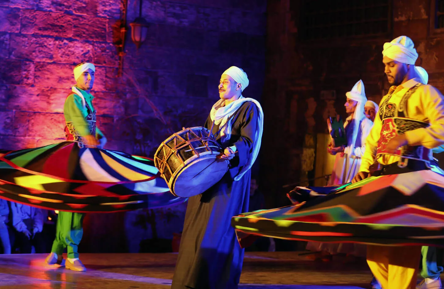 From the baladi drum in the tanoura show