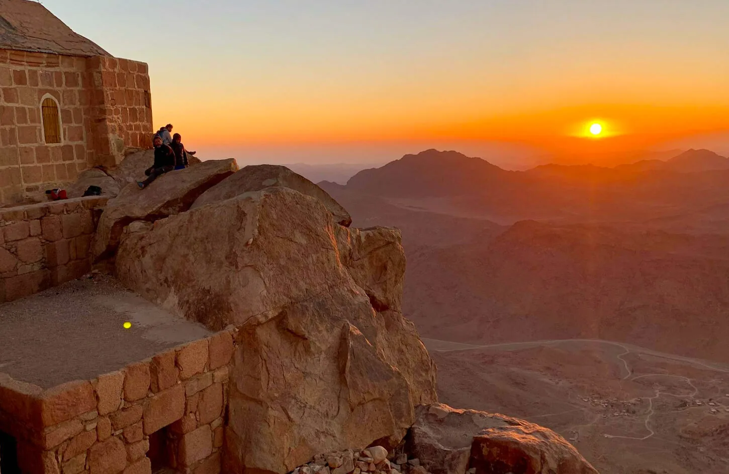 St. Catherine at sunrise