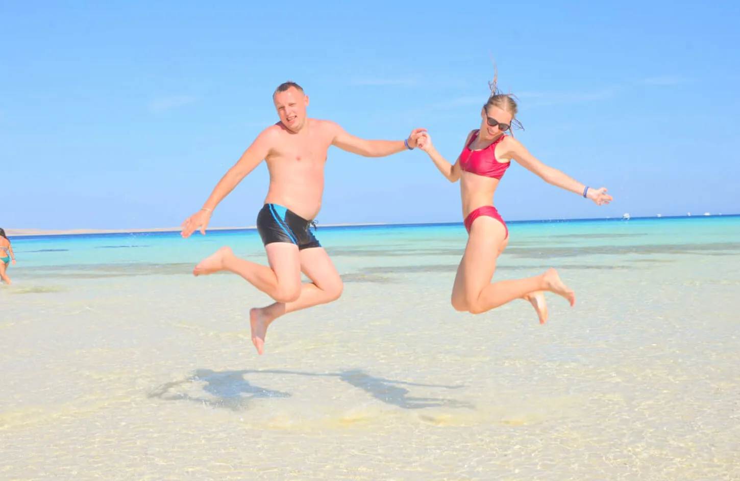 The couple on the White Island