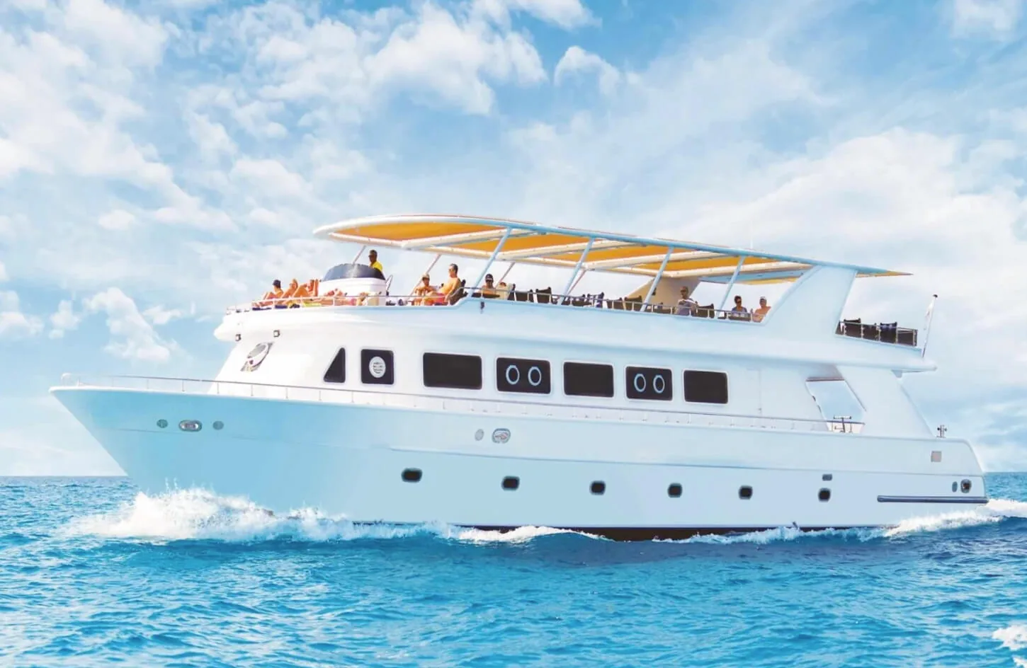 A boat in Ras Mohammed
