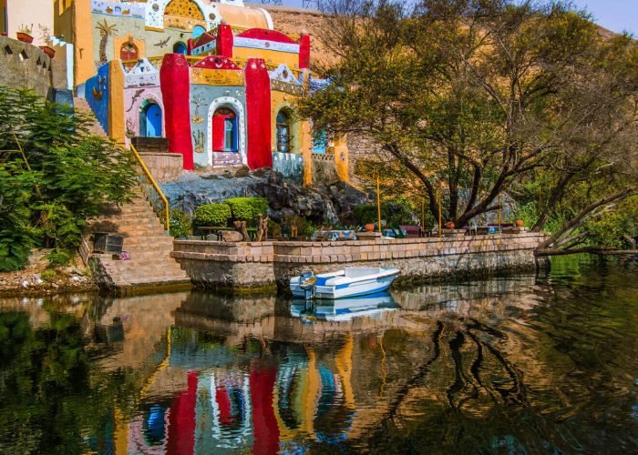 A-view-of-the-Nubian-village-in-Aswan